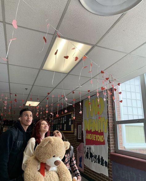 Our annual valentine hearts with our students names on them hanging in our main hall 💗 | Sparks High School Valentines Day High School, Hearts Valentines, Valentine Hearts, Valentines Day Hearts, Valentine Heart, High School, Valentines Day, Valentines, Valentine's Day