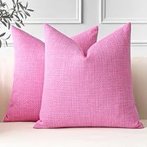 Solid Color Throw Pillows, Pillow Covers 16x16, Pink Throw Pillow, Pink Throw, Pink Throw Pillows, 16x16 Pillow Cover, Big Girl Rooms, Sofa Couch Bed, Couch Bed