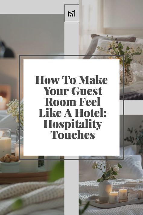 Learn to transform your guest room into a luxurious hotel-like retreat with hospitality touches. This guide offers tips on selecting plush bedding, adding thoughtful amenities like water bottles and fresh towels, and creating a welcoming ambiance with ambient lighting and soft music. Discover how to provide the comfort and convenience of a hotel, ensuring your guests have a memorable stay. Hospitality Ideas Guest Rooms, Guest Room Hospitality Ideas, Guest Room Amenities, Fresh Towels, Hotel Hospitality, Soft Music, Healing Retreats, Plush Bedding, Backyard Balcony