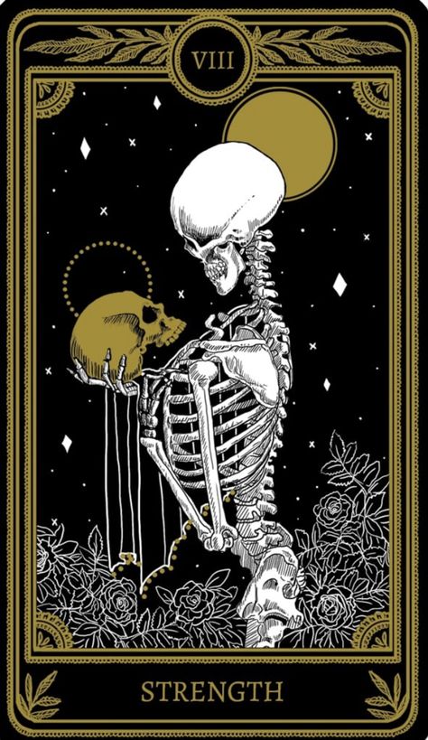 Tarot Cards Art Illustration, Wallpaper Edgy, Skeleton Tarot, Image Moto, Goth Wallpaper, Background Designs, Hal Decor, Dark Purple Aesthetic, Witchy Wallpaper