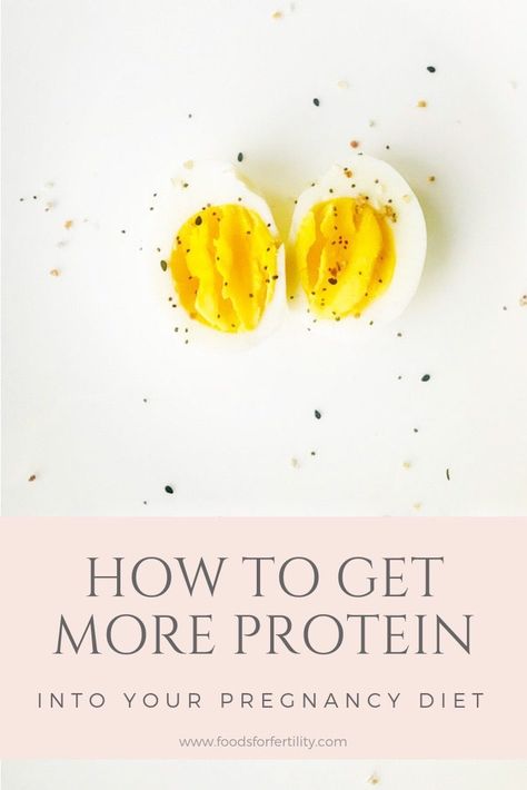 How to Get More Protein Into Your Pregnancy Diet | Foods for Fertility Brewers Diet Pregnancy, Brewer Diet, Foods For Fertility, Pregnancy Breakfast, Get More Protein, Healthy Pregnancy Snacks, Eat More Protein, Pregnancy Meals, Healthy Pregnancy Diet