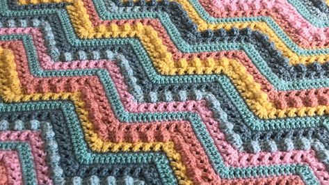 25 Highest Ranked Crochet Crowd Patterns - The Crochet Crowd Crochet Crowd Patterns, Crochet Ripple Afghan, The Crochet Crowd, Scrap Yarn Crochet, Afghans Crochet, Crochet Crowd, Easy Crochet Baby Blanket, Easy Crochet Baby, Crochet Winter