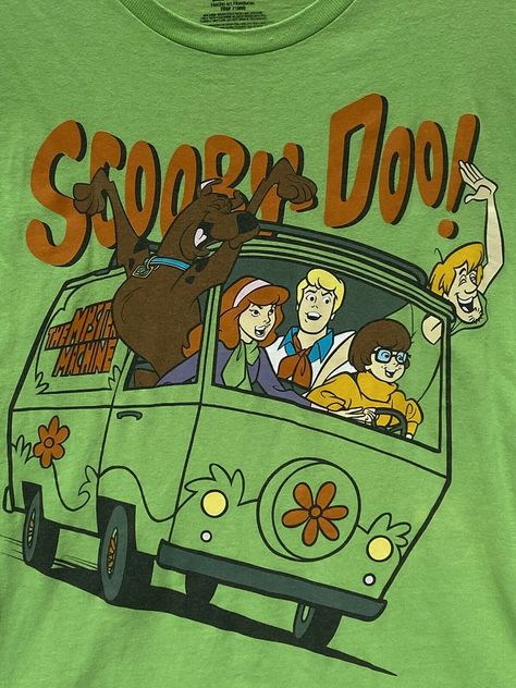 Remus Outfit, Scooby Doo Quotes, Scooby Doo T Shirt, Scooby Doo Shirt, Scooby Doo Mystery Machine, Shaggy And Velma, Shaggy And Scooby, Mystery Machine, Scooby Doo Mystery