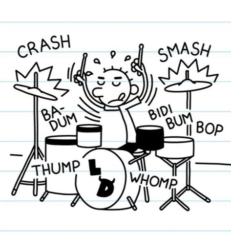 Rodrick Heffley, Polaroid Poster, Wimpy Kid, The Head, Drums