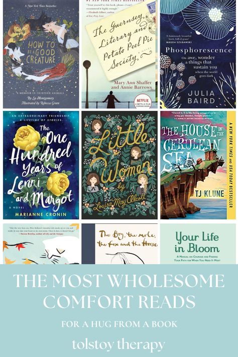 It’s always a good time to escape into a wholesome book and remind yourself of the best parts of life. But it can be easy to forget about all the heartwarming, uplifting, and comforting books in libraries and on bookshop shelves. Which of these wholesome books have you already read, and which ones can you add to your reading list? Good Clean Reads, Heartwarming Books To Read, Sweet Books To Read, Wholesome Books For Adults, Good Clean Books To Read, Uplifting Books To Read, Comforting Books To Read, All This Time Book, Comfort Books To Read