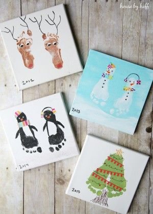 Kindergarten Grandparents Day, Grandparents Day Games, Hand Print Art, Baby Christmas Crafts, Jul Diy, Grandparents Christmas Gifts, Appetizers Christmas, Games Christmas, Handmade Christmas Cards