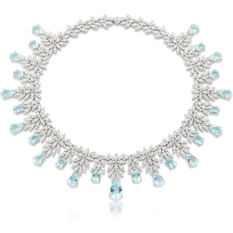 Pasquale Bruni Jewelry, Collage Clothes, Bridal Diamond Necklace, Expensive Diamond, Designers Jewelry Collection, Pasquale Bruni, The Bling Ring, Blue Statement Necklace, Expensive Jewelry Luxury