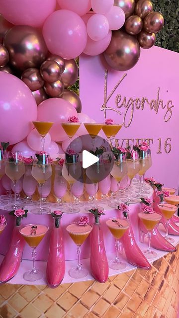 𝐇𝐈𝐏 𝐇𝐈𝐏 𝐇𝐎𝐎𝐑𝐀𝐘 on Instagram: "Putting The Sweet in SWEET 16 @monomocktails" Hip Hip Hooray, Hip Hip, The Sweet, Sweet 16, Party Ideas, 10 Things, On Instagram, Instagram