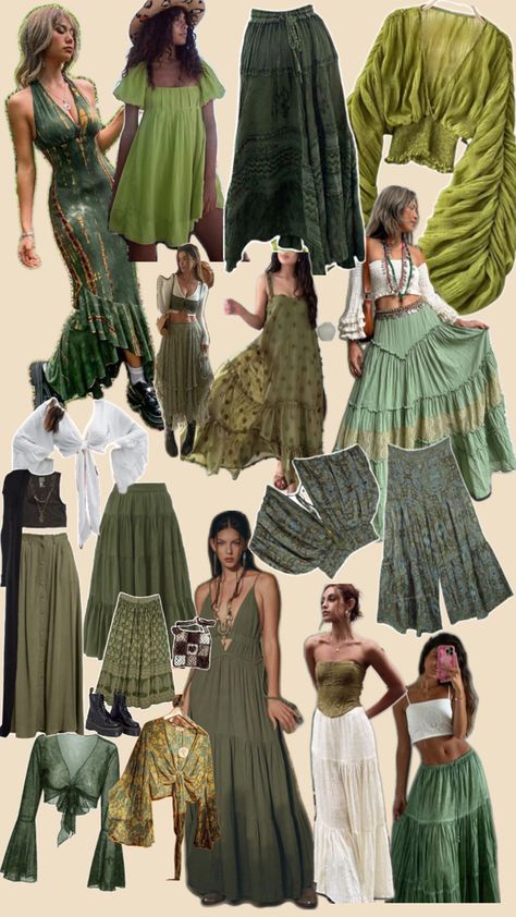 Earthy Tone Outfits, Cottagecore Outfit Ideas, Looks Hippie, Hippy Fashion, Look 80s, Mode Hippie, 2000s Outfits, Earthy Outfits, Classy Casual Outfits