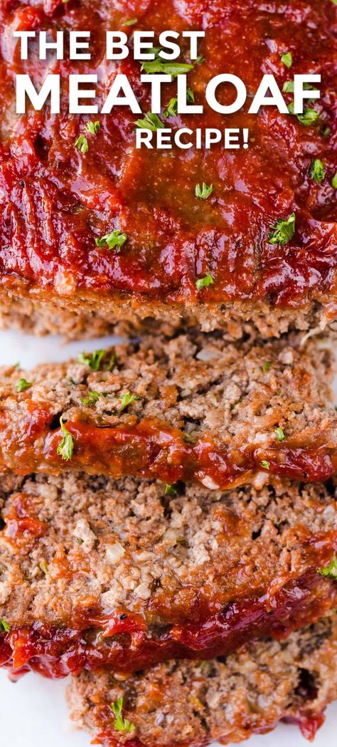 Classic Meatloaf Recipes Best, Flavorful Meatloaf Recipes, Best Meatloaf Recipes Pioneer Woman, Meatloaf With Glaze, Perfect Meatloaf Recipe, Oatmeal Meatloaf, Flavorful Meatloaf, Best Easy Meatloaf, Meatloaf Recipes Easy