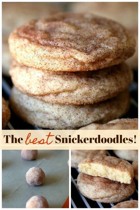 Best Snickerdoodle Cookies Recipe, Snickerdoodle Cookies Recipe, Best Snickerdoodle Cookies, Cookies Cinnamon, Brown Sugar Recipes, Popular Cookies, Snickerdoodle Recipe, Cake Mix Cookie Recipes, Snickerdoodle Cookies