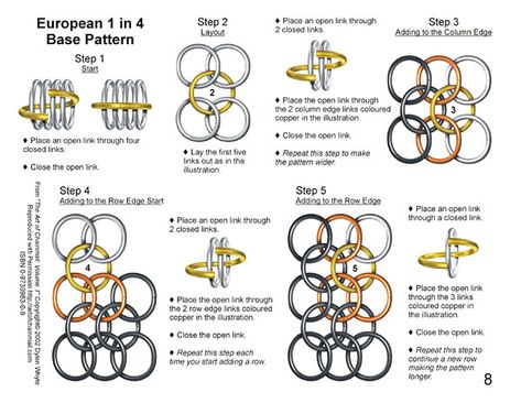 Chainmail Diy, Chainmaille Patterns, Chainmaille Jewelry Patterns, Chain Maille Patterns, Chainmail Patterns, Collar Hippie, Chainmaille Tutorial, Books Diy, Jump Ring Jewelry