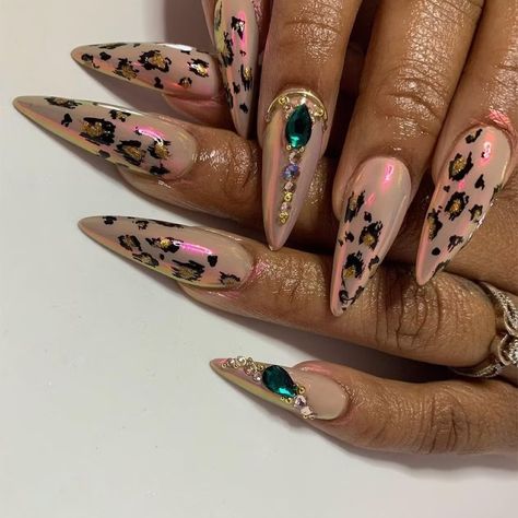 Leopard Print Nail Designs, Leopard Print Nail Art, Faded French, True Neutral, Leopard Print Nail, Print Nail Art, Cheetah Print Nails, Zebra Nails, Cheetah Nails