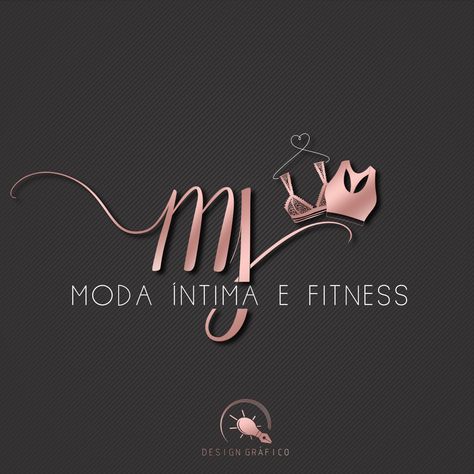 Identidade visual - Moda íntima e fitness on Behance Chic Logo Design, Character Flat Design, Boutique Logo Design, Chic Logo, Salon Logo Design, Nail Salon Design, Dont Touch My Phone Wallpaper, Business Card Design Creative, Online Lingerie