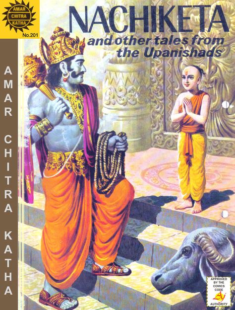 NACHIKETA AND OTHER STORIES - COMIC : AMAR CHITRA KATHA : Free Download, Borrow, and Streaming : Internet Archive Amar Chitra Katha Comics, Amar Chitra Katha, Motivational Short Stories, Indian Comics, Diamond Comics, English Short Stories, Mythology Books, Contemporary Folk Art, Vintage Vignettes