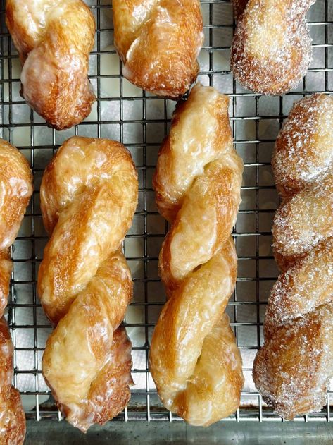 Flaky Homemade Croissant Twists - The Vanilla Bean Blog