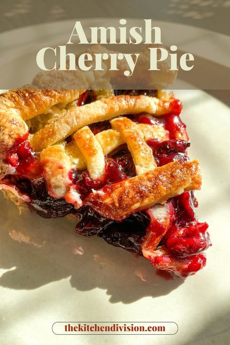 Cherry Pie Pastry, Cherry Pie Recipe Frozen Cherries, Cherry Cobbler With Pie Filling And Pie Crust, Cherry Pie Premade Crust, Cherry Pie From Frozen Cherries, Cherry Pie Frozen Cherries, Lattice Pie Crust, Cherry Pie Filling Recipes, Cherry Pie Recipe