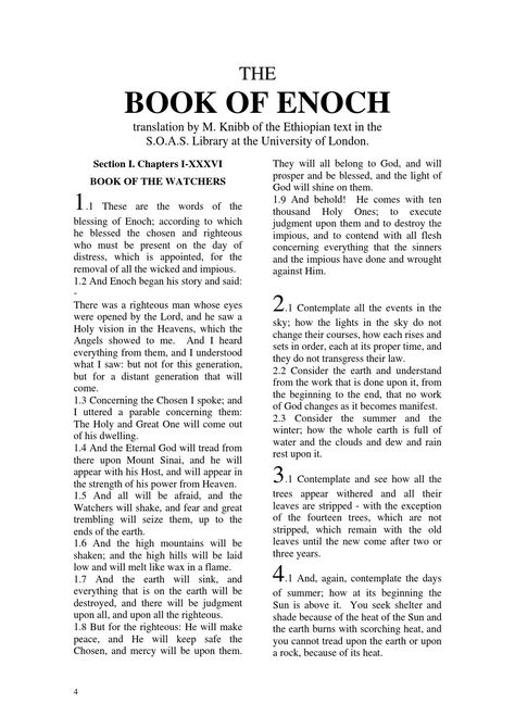 Book Of Enoch Art, The Book Of Enoch The Bible, Enoch Bible, Book Of Enoch, Occult Books, Medicine Book, Bible History, Bible Study Notebook, Bible Study Lessons