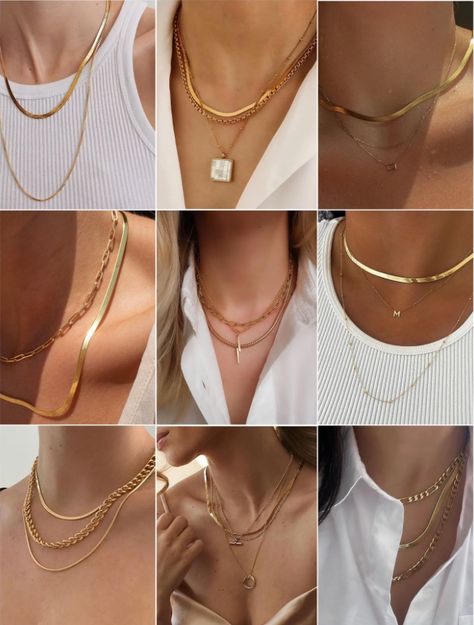 Summer is here, it's time to show off your sexy neck!
#Share#Necklace#Snake bone chain#Necklace stacked Pearl Light, Necklace Snake, Snake Chain Necklace, Panoramic View, Summer Necklace, Jewelry Lookbook, Summer Is Here, Street Style Chic, How Beautiful