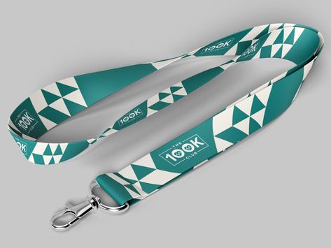 The 100k Club Lanyard Design by Chihurumnanya Nwanevu on Dribbble Lanyard Ideas, Industrial Engineering, Design Aesthetic, Typography Logo, Lanyard, Global Community, Creative Professional, Lightroom, Illustration Design