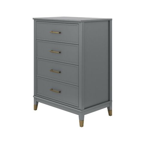 CosmoLiving by Cosmopolitan Westerleigh 1 Drawer Nightstand & Reviews | Wayfair.ca Dresser Bed, Wardrobe Organisation, Cosmoliving By Cosmopolitan, 4 Drawer Dresser, 3 Drawer Dresser, Bedroom Furniture Dresser, Double Dresser, 6 Drawer Dresser, Vintage Glam