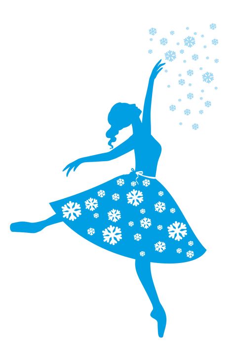 Beautiful silhouette of a ballerina Winter Fairy Drawing, Fairy Drawing, Fairy Cartoon, Fairy Drawings, Beautiful Silhouette, Draw Illustration, Winter Fairy, Fun Family Activities, Fun Activities For Kids