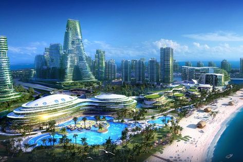 Forest City Malaysia, Malaysia Tour, Man Made Island, Eco City, Forest City, Sanya, Futuristic City, Future City, Smart City