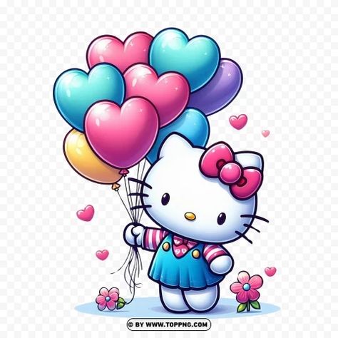 hello kitty holding heart balloons transparent image Hello Kitty Transparent Background, Hello Kitty Images Printables, Hello Kitty With Wings, Hello Kitty Transparent Png, Hello Kitty Clipart Free Printable, Hello Kitty Holding Heart, Hello Kitty Png Transparent, Hello Kitty Cumpleaños, Hello Kitty Happy Birthday