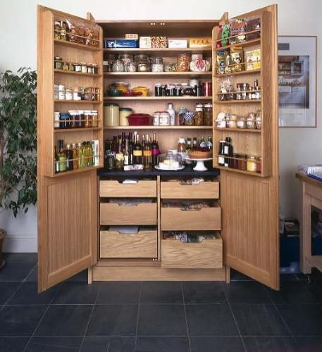 Stand Alone Kitchen Pantry, Free Standing Pantry, Shallow Pantry, Standing Pantry, Kitchen Larder Cupboard, Free Standing Kitchen Pantry, Wooden Pantry, Kitchen Larder, Cabinet Options