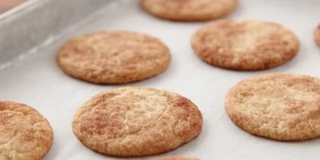 Sweet cinnamon sugar cookies that are perfect any time of year. Snickerdoodle Recipes, Snickerdoodle Bars, Ree Drummond Recipes, Hummingbird Food, Cinnamon Sugar Cookies, Snickerdoodle Recipe, No Flour Cookies, Chewy Sugar Cookies, Food Network Canada