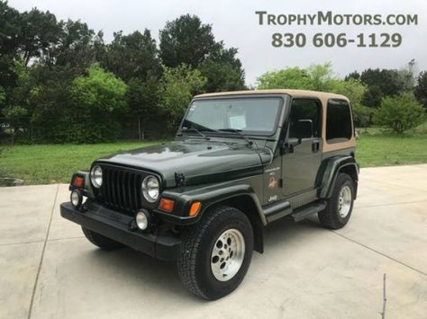 Old Jeep Wrangler, 1997 Jeep Wrangler, Jeep Wrangler For Sale, Bmw Concept, New Braunfels Texas, Home Wine Cellars, Wrangler Sahara, Wallpaper Ios, Jeep Wrangler Sahara