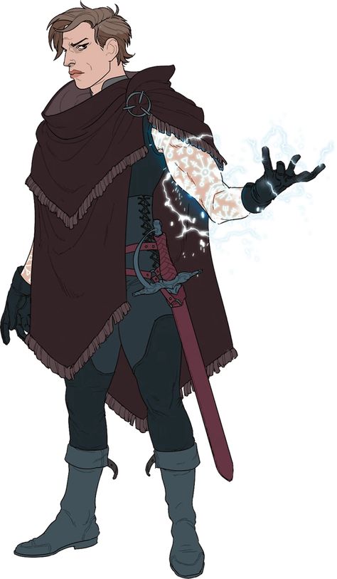 Poncho Design, Over Coat, Dnd 5e Homebrew, Magic Powers, Character Inspo, Manga Boy, Dnd Characters, Character Drawing, Character Concept