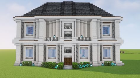 This is a compact quartz house that i made and i would really like to share it with you,in this video i show you how to build this base step by step if you like what you see feel free to like,share and subscribe :) #minecraftquartzsurvivalhouse #minecraftquartzhouse #minecrafthousetutorial #minecraft House Design In Minecraft, Minecraft Mansions, Minecraft Mansion Tutorial, Survival Builds, Minecraft Hus, Mc House, House In Minecraft, Minecraft Mansion, Crystal Place