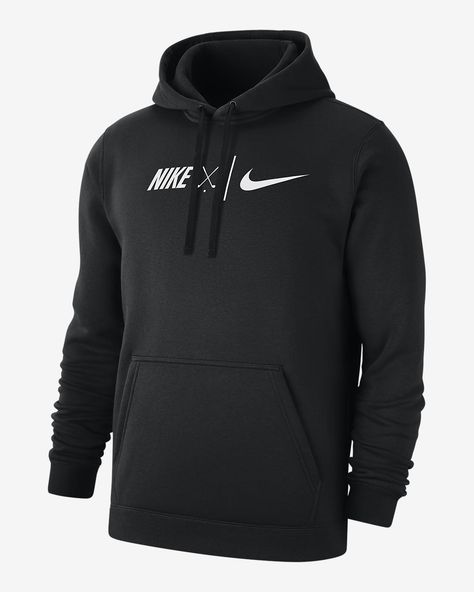 Nike Club Fleece Men's Golf Hoodie. Nike.com Best Hoodies For Men Nike, Nike Club Fleece Sweatshirt, Nike Green Fleece Hoodie, Men’s Nike Hoodie, Nike Outdoor Hoodie With Double-lined Hood, Nike Club Fleece, Golf Hoodie, Mens Golf, Pullover Hoodie