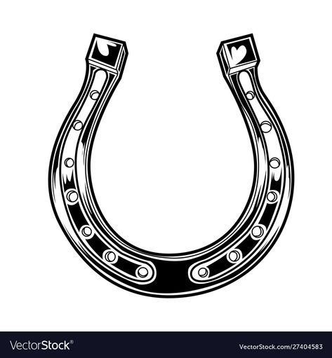 Simple Horseshoe Drawing, Owen Tattoo, Lucky Horseshoe Tattoo, Horse Shoe Drawing, Horseshoe Tattoo, Lucky Tattoo, Traditional Black Tattoo, Horse Shoe Tattoo, Shoe Tattoos