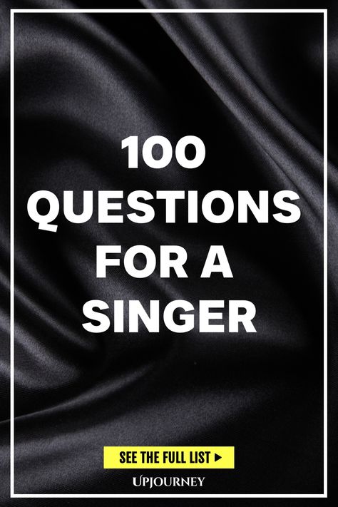 100 Questions for a Singer 100 Questions To Ask, Work Etiquette, Psychology Terms, Quizzes Games, Relationship Quizzes, 100 Questions, Trivia Quizzes, Happiness Journal, Friendship And Dating