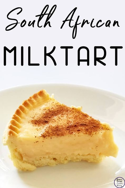 Hertzoggies South Africa, Milktart Recipe South Africa, Milk Tart South African, South African Milk Tart, Melktert Recipe, Milktart Recipe, South African Desserts, South African Dishes, African Dessert