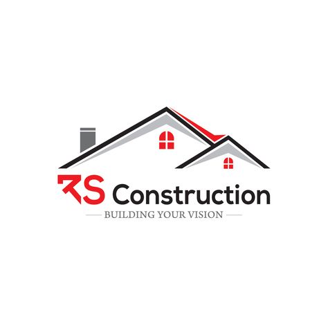 Logo Design Construction, Letterhead Logo, Construction Company Logo, Vision Design, Bird Logo Design, Construction Logo Design, Real Estate Sign Design, Building Logo, House Logo Design