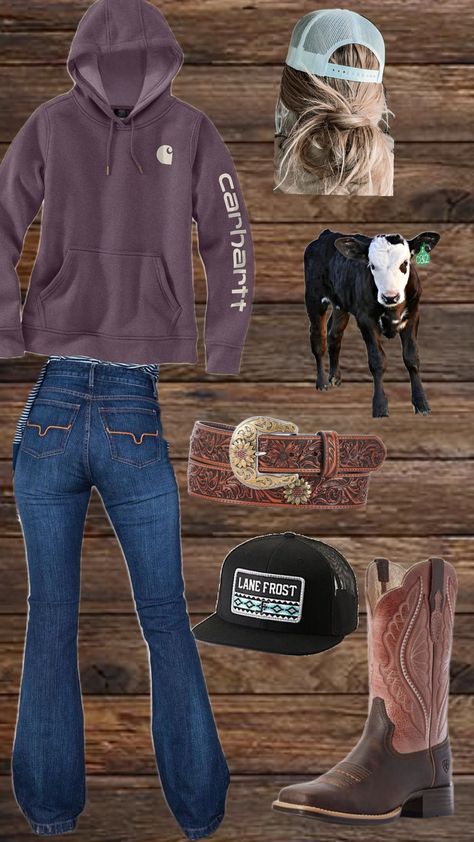 #country #western #westernoutfit #countryoutfit #outfit #fits #countryside #countrygirl Country Everyday Outfit, Casual Western Winter Outfits, Country Christmas List Ideas, Winter Country Girl Outfits, Country Girl Church Outfits, Country Comfy Outfits, Western Teen Outfits, Western Outfits School, Casual Country Outfits Women