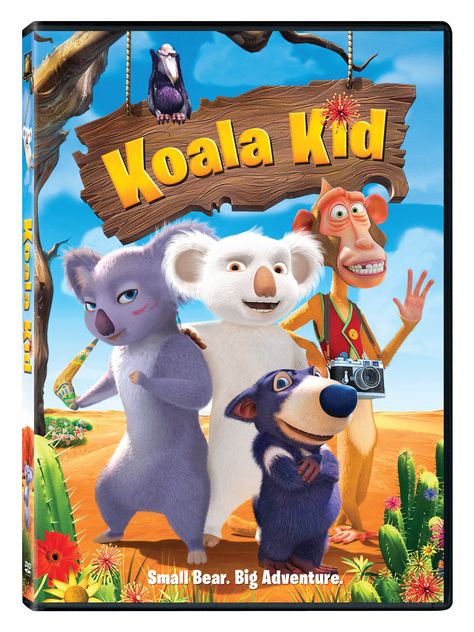 Koala Kid on DVD US/Can 5/23 Charlie Bewley, Movies 90s, Paw Patrol Everest, Movies On Tv, Movies Family, Koala Bears, Night Movie, Tim Curry, Kids Movies