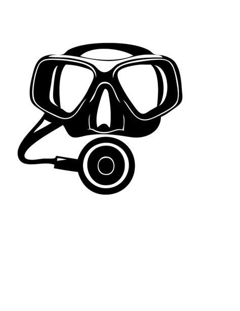 Scuba Mask Decal Scuba Tattoo, Diving Logo, Scuba Diving Tattoo, Diver Tattoo, Diver Art, Scuba Mask, Scuba Diving Mask, Dive Flag, Dove Tattoos