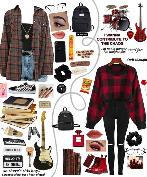 Musician Outfits Aesthetic, Band Clothes Aesthetic, Musician Aesthetic Outfits, Layered Outfits Grunge, Musician Outfits, Punk Summer Outfits, Bocas Anime, Early 2010s Fashion, Musician Aesthetic