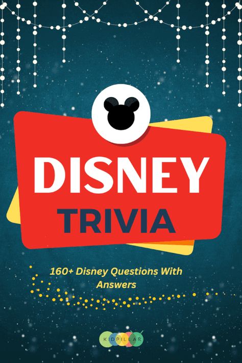 Disney Trivia Questions And Answers For Kids, Disney Trivia For Kids, 90s Trivia Questions And Answers, Trivia For Kids With Answers, Pixar Trivia, Disney Trivia Questions And Answers, Kids Trivia Questions, Disney Quizzes Trivia, Movie Trivia Questions And Answers