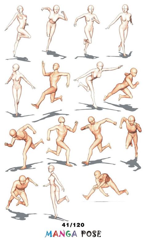 How To Draw Someone Running, Running Gesture, Character Looking Back, Running Drawing Reference, Running Poses, Pose Manga, Manga Pose, Character Running, Running Drawing