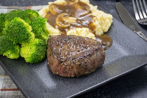 Bison Steak Medallions – 3 Ways - Great Range Bison Bison Medallion Recipes, Medallion Steak Recipe, Steak Medallions, Bison Steak, Steak In Oven, Tender Steak, Seared Steak, Beef Ribs, Oven Recipes