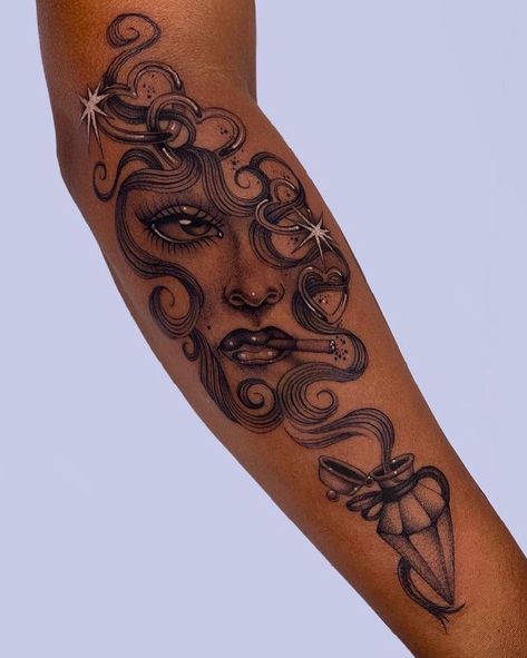 First Tattoo Ideas, Rare Tattoos, Arm Sleeve Tattoos For Women, Jagua Tattoo, N Love, Tattoos For Black Skin, Pretty Tattoos For Women, The Sweetest Thing, Tattoo Portfolio