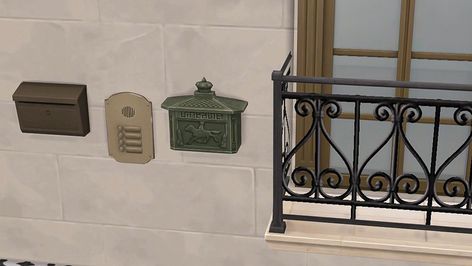 À LOUER Collection | Patreon Sims 4 Gable Cc, Sims 4 Cc Bars, Sims 4 Half Wall Trim Cc, Ravasheen Sims 4, Sims 4 Cc Mailbox Patreon, Sims 4 Wainscoting Cc, Sims4 Mailbox Cc, Sims 4 Siding, Sims 4 Mailbox Cc