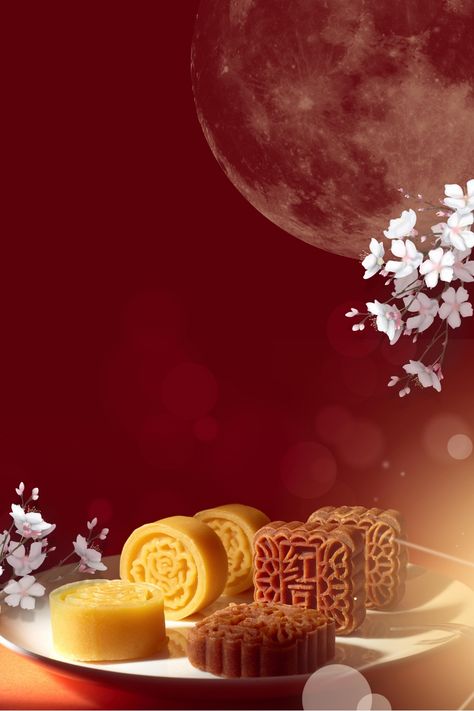 Summer Food Festival Traditional Snowy Mooncake Chinese Pastry H5 Poster Snowy Mooncake, Mooncake Poster, Moon Cake Festival, Chinese Pastry, Cake Festival, Mooncake Festival, Food Fest, Background Food, Cute Home Screen Wallpaper