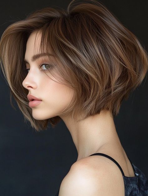 Bangs Or No Bangs, Blonde Inverted Bob, Wavy Inverted Bob, Thick Locks, Haircuts To Try, No Bangs, Chin Length Cuts, Inverted Bob Haircuts, Sassy Haircuts