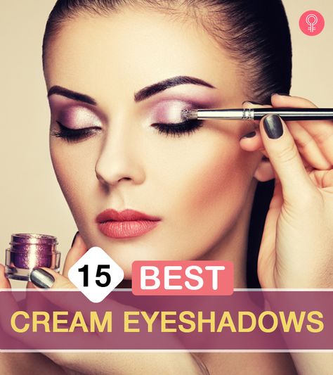 Creamy Eyeshadow Makeup, Cream Shadow Looks, How To Use Cream Eyeshadow, Best Cream Eyeshadow For Older Women, Cream Eyeshadow How To Apply, Cream Eyeshadow Looks, Cream Eye Makeup, Eyeshadow As Eyeliner, Best Cream Eyeshadow